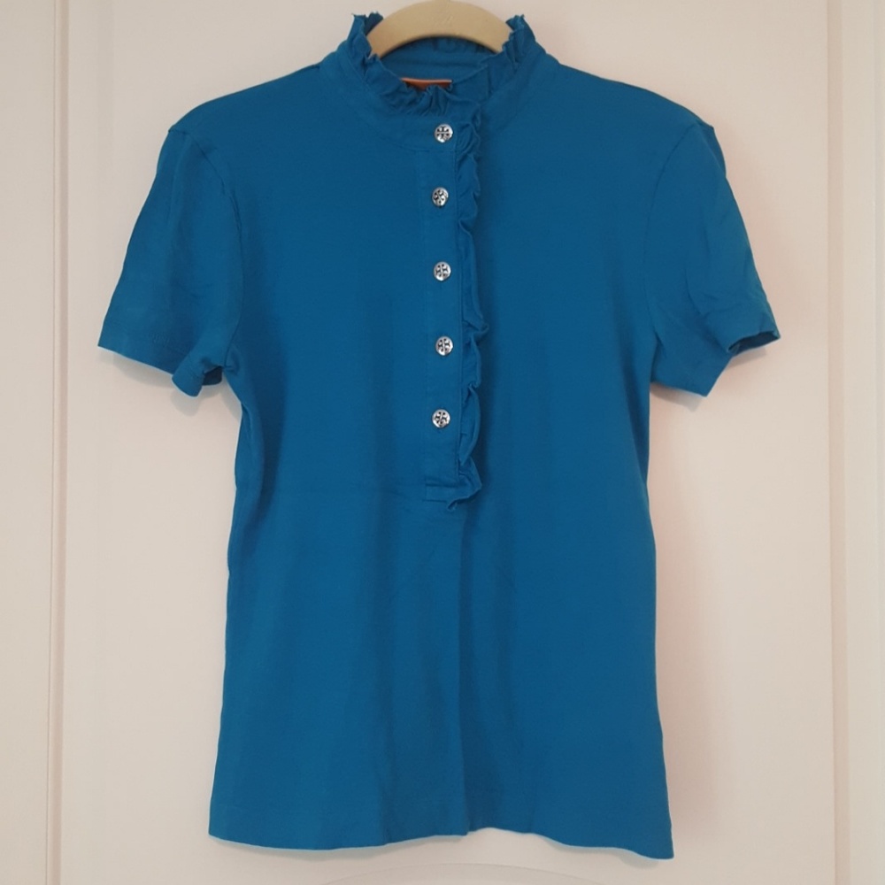 Tory Burch Lidia Polo Shirt XS